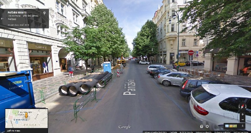 Zřízení přechodu pro chodce v ulici Pařížská