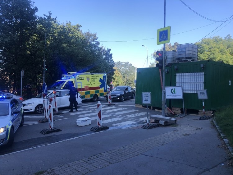 Nebezpečný přechod v ulici Čiklova u ZŠ Boleslavova